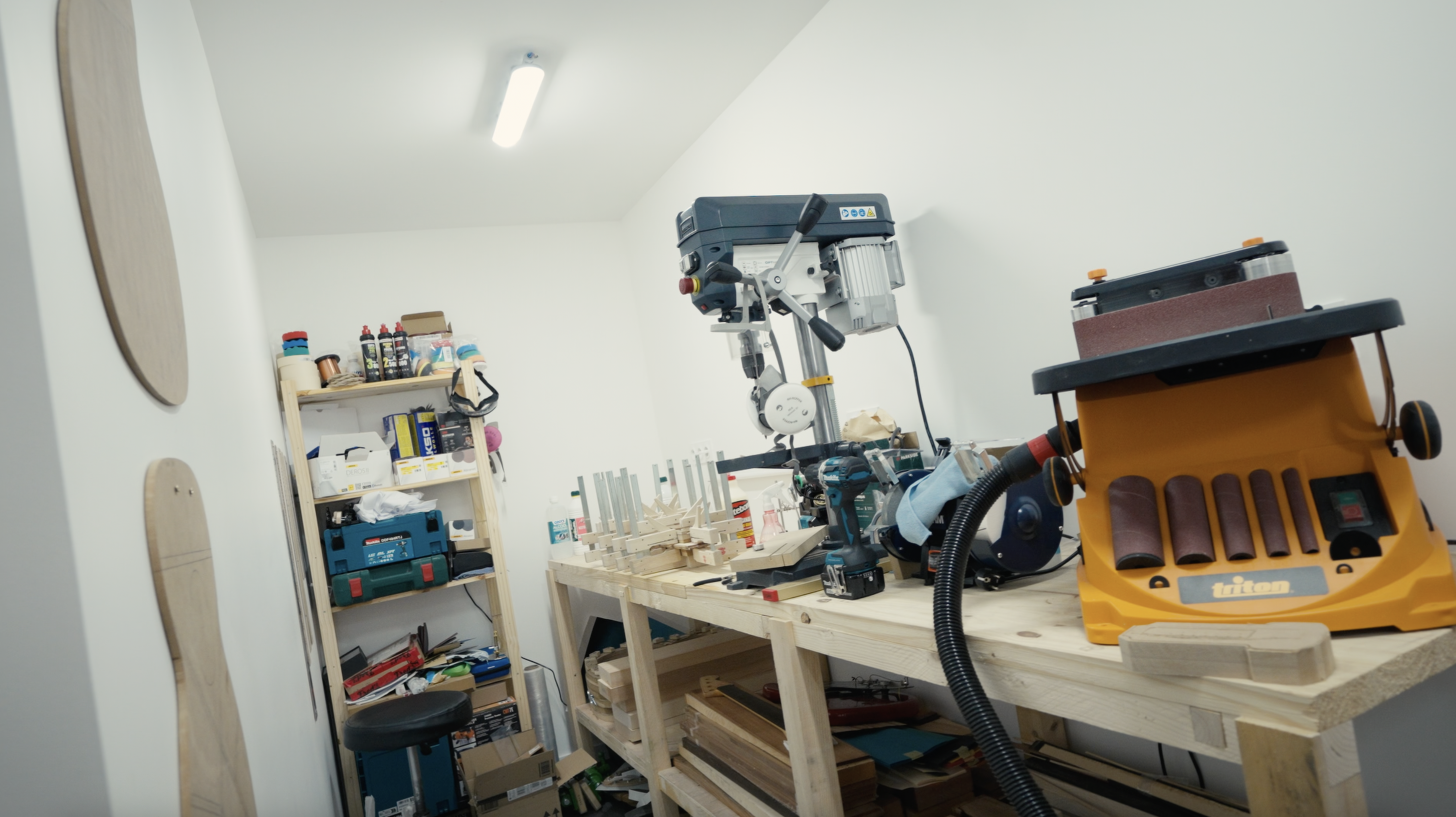 Vue générale de l'atelier Viala Corp